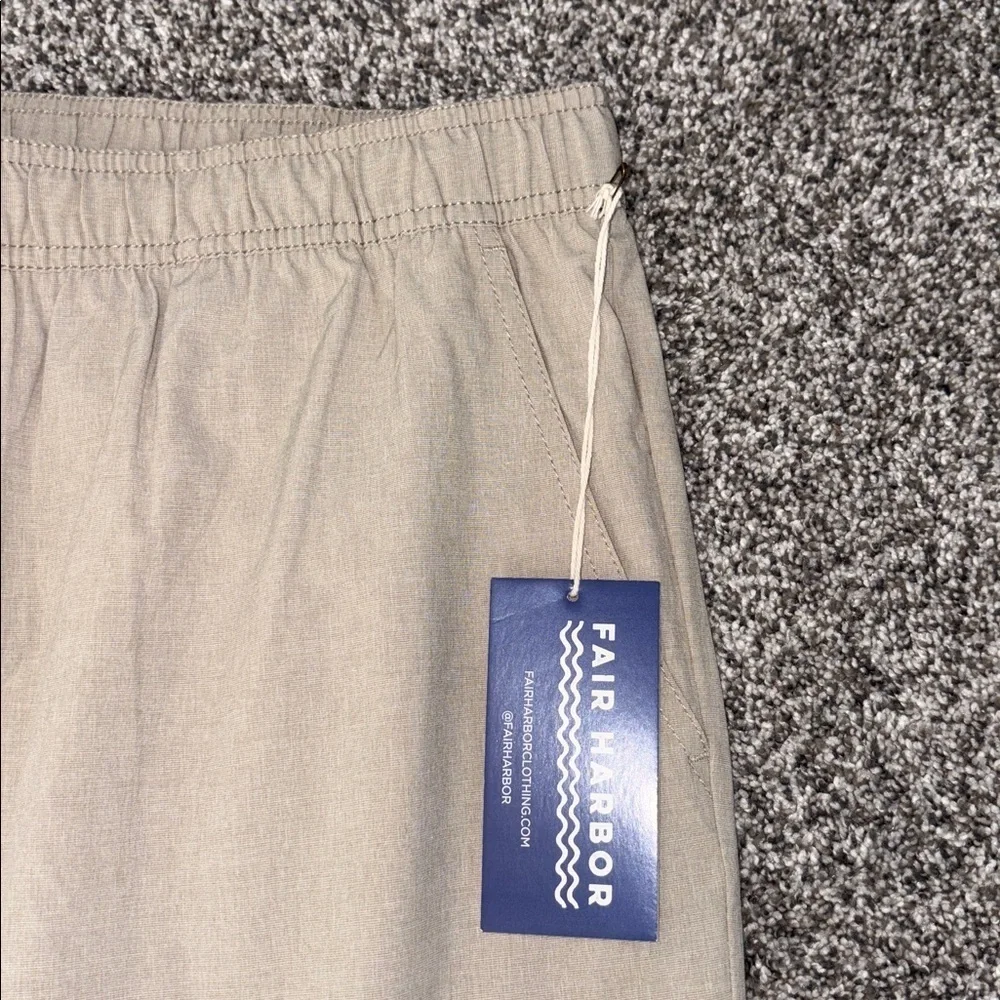 Fair Harbor One Pant in Khaki NWT